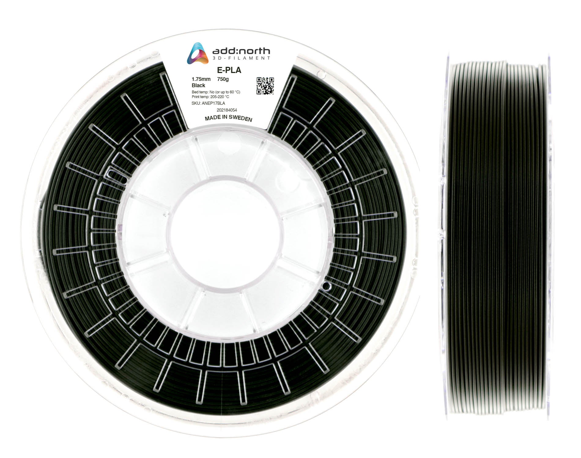 E-PLA - 1.75mm - 2300g - Black