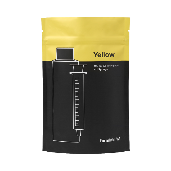 Color Pigment - Yellow 115 ml - Formlabs - Solid Print3D Danmark - Color Pigment - Yellow 115 ml