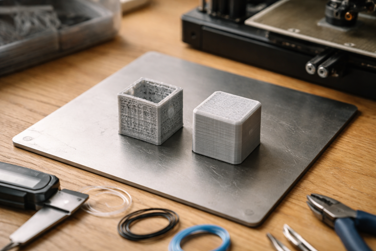 7 tydelige tegn på under- og over-ekstrudering (og hvad du faktisk skal skrue på først)