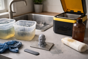 Da jeg første gang vaskede resin i køkkenvasken (og hvorfor du ikke skal gøre det)