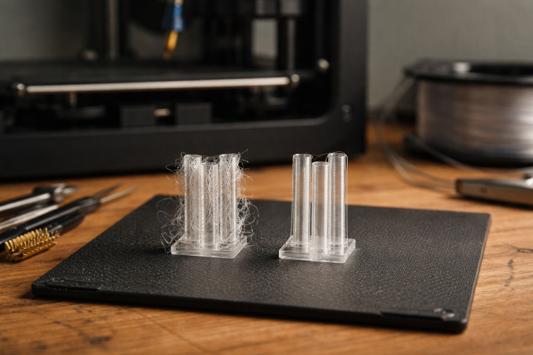 Hvis dit PETG laver spindelvæv, gør du det her forkert