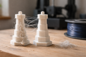 Jeg troede mine prints havde fået skæg: sådan tæmmer du stringing uden at ødelægge alt andet