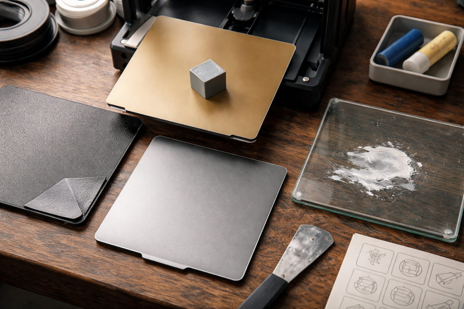 Vælg den rigtige build plate: start med dit problem, ikke din printer