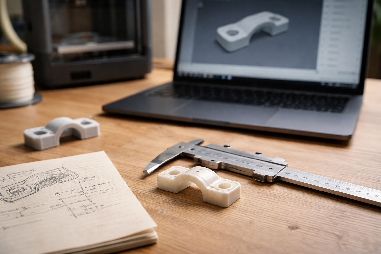 Hvordan du bruger FreeCAD til en reservedel der kan justeres på 2 minutter