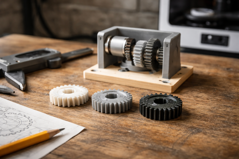 Jeg fik mine 3D-printede gear til at køre - da jeg stoppede med at gætte