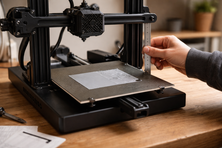 Jeg opdagede at mit bed mesh bare dækkede over en skæv printer