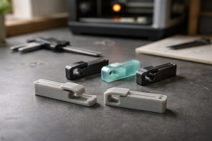 Snap-fit til 3D-print: designregler, tolerancer og testmetoder
