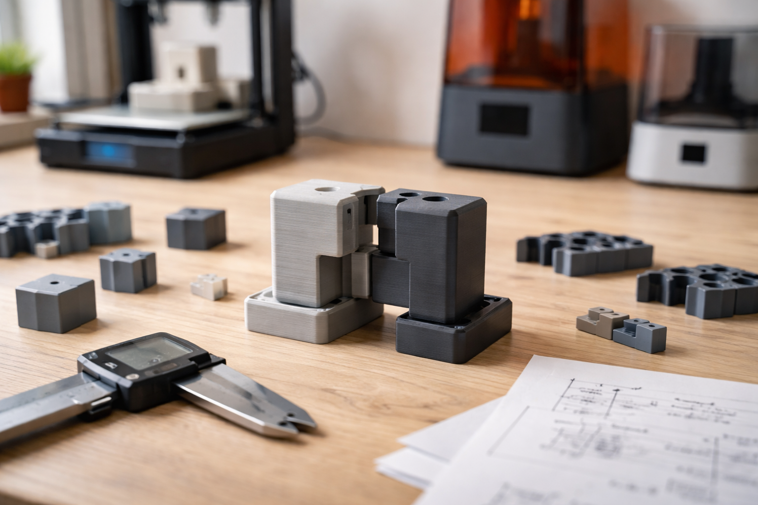 Tolerancer i 3D‑print: hvor præcist kan du printe med FDM og resin?