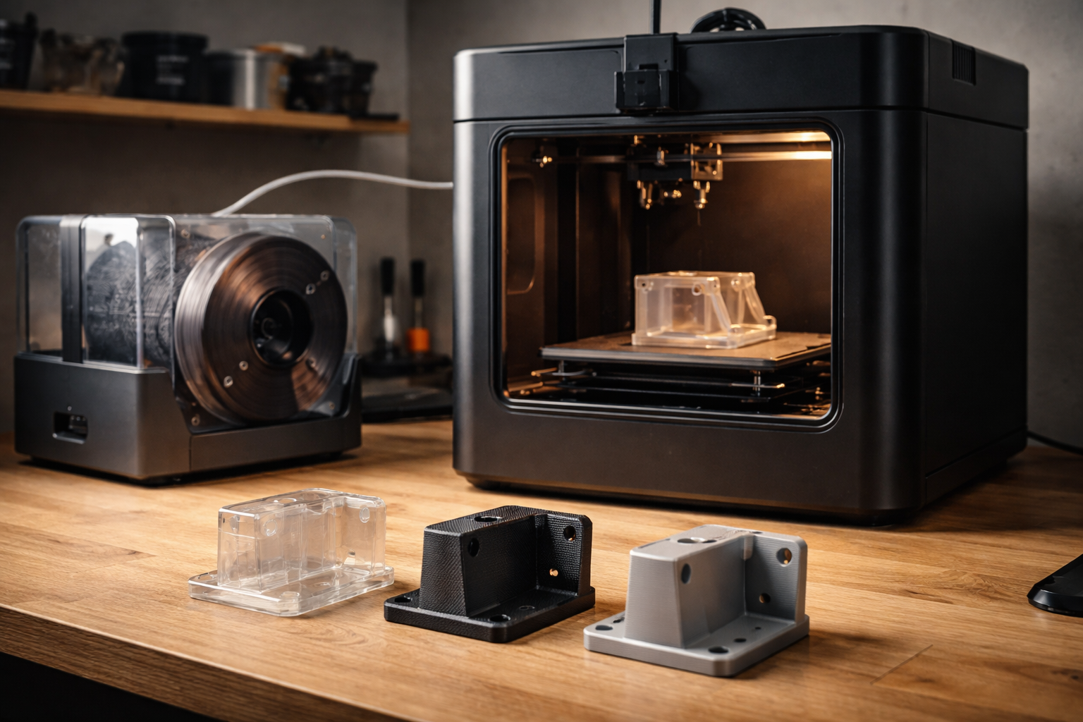 Polycarbonat (PC) til 3D‑print: styrke, varme, tørring og printprofiler