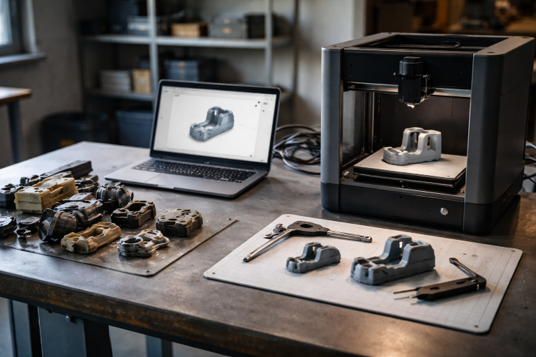 Digitalt reservedelslager med 3D-print: sådan gør du i praksis