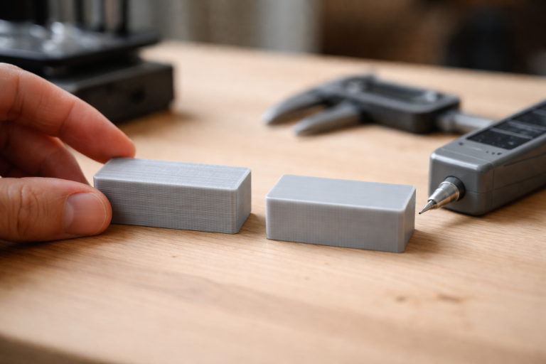 Overfladeruhed (Ra) i 3D-print: sådan forstår du tallene og får glattere overflader