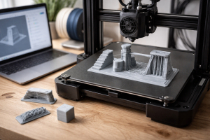 Design 3D-modeller med færre supports: orientering, overhangs, bridging og support-typer